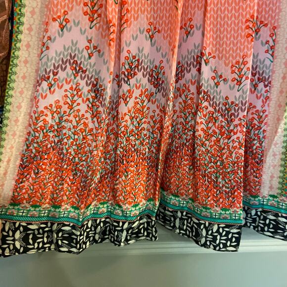 Anthropologie Bhanuni by Jyoti Women's Size XL Pink Rosario Blouse New with Tags - Picture 16 of 16